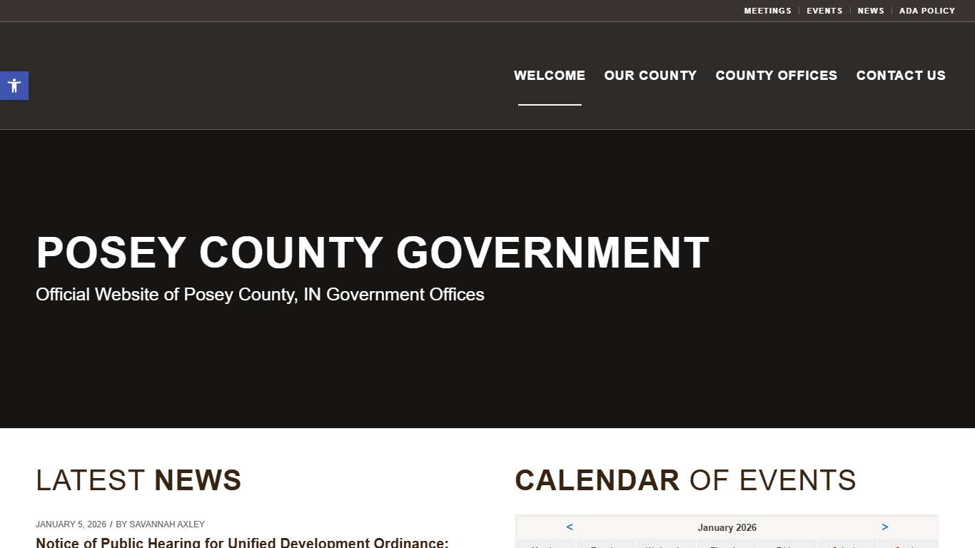 Posey County Government - Welcome to the Posey County Page